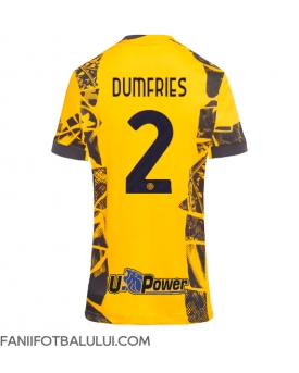 Inter Milan Denzel Dumfries #2 Tricou Fotbal Replică 2024-25 Femei Treilea